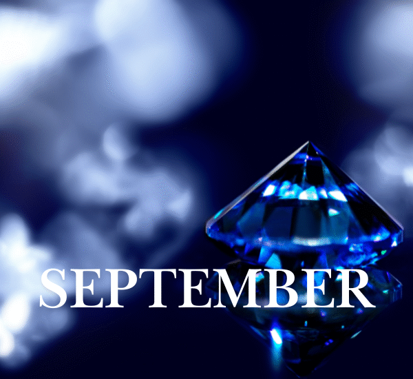 ９月誕生石　サファイヤ